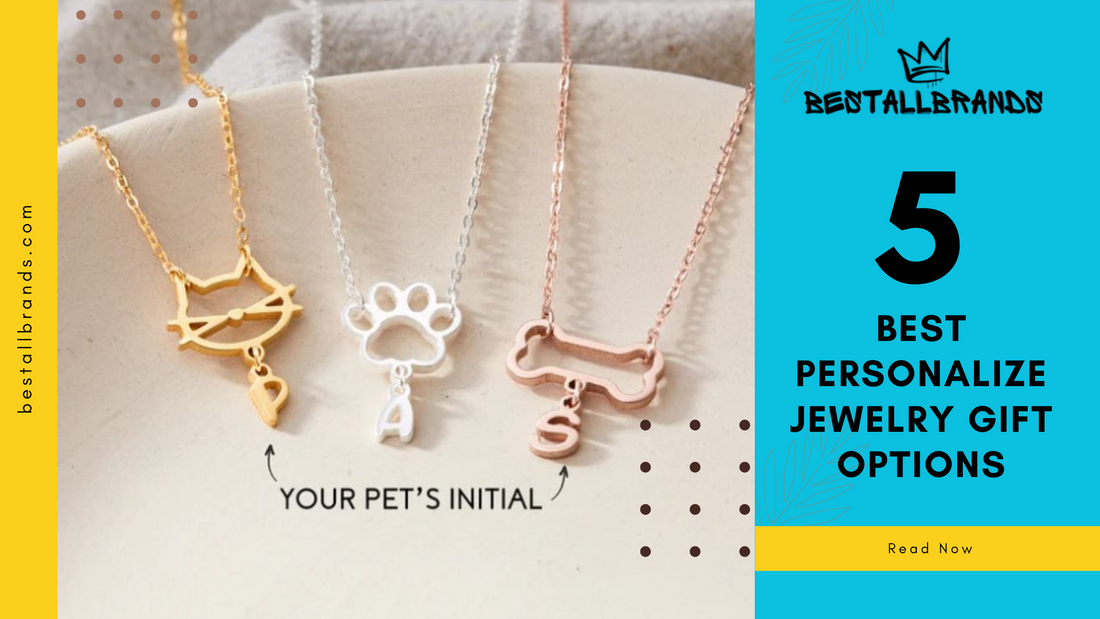 The Top 5 Personalized Jewelry Gifts for Women That Make Them Smile