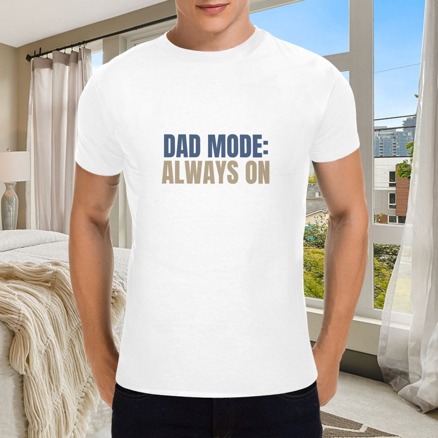 New Dad Shirt Comfort Shirt Custom Year New Cool Dad Shirt Fatherhood Shirt Cotton Shirt Papa Gift From Friend New Dad Wife Gift