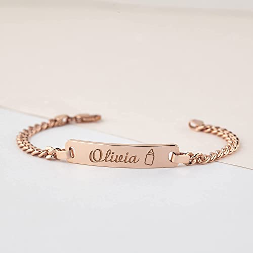 baby name bracelet