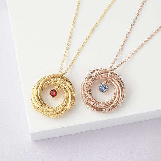 birthstone necklace
