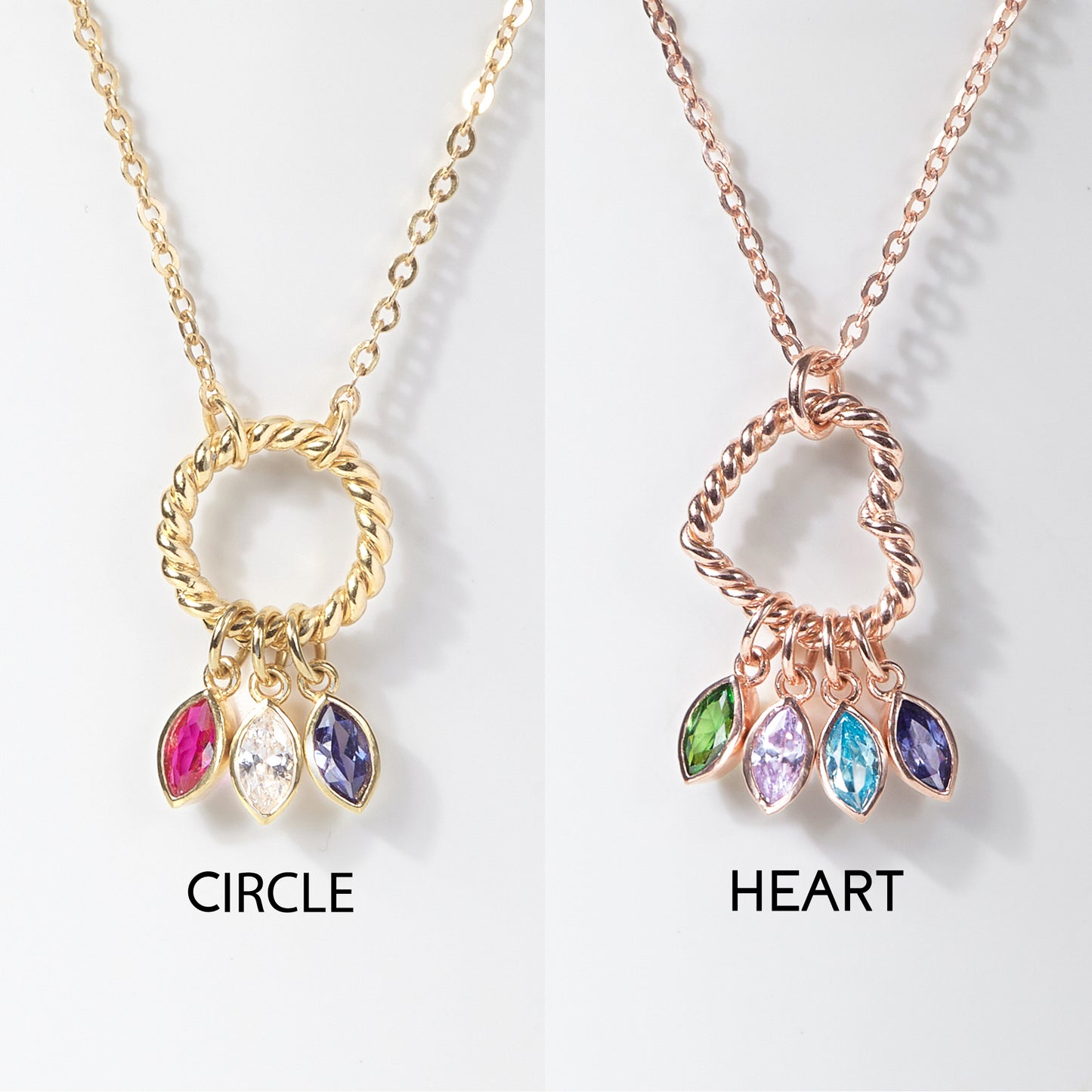 Birthstone Jewelry For Mom, Mother Necklace With Birthstone