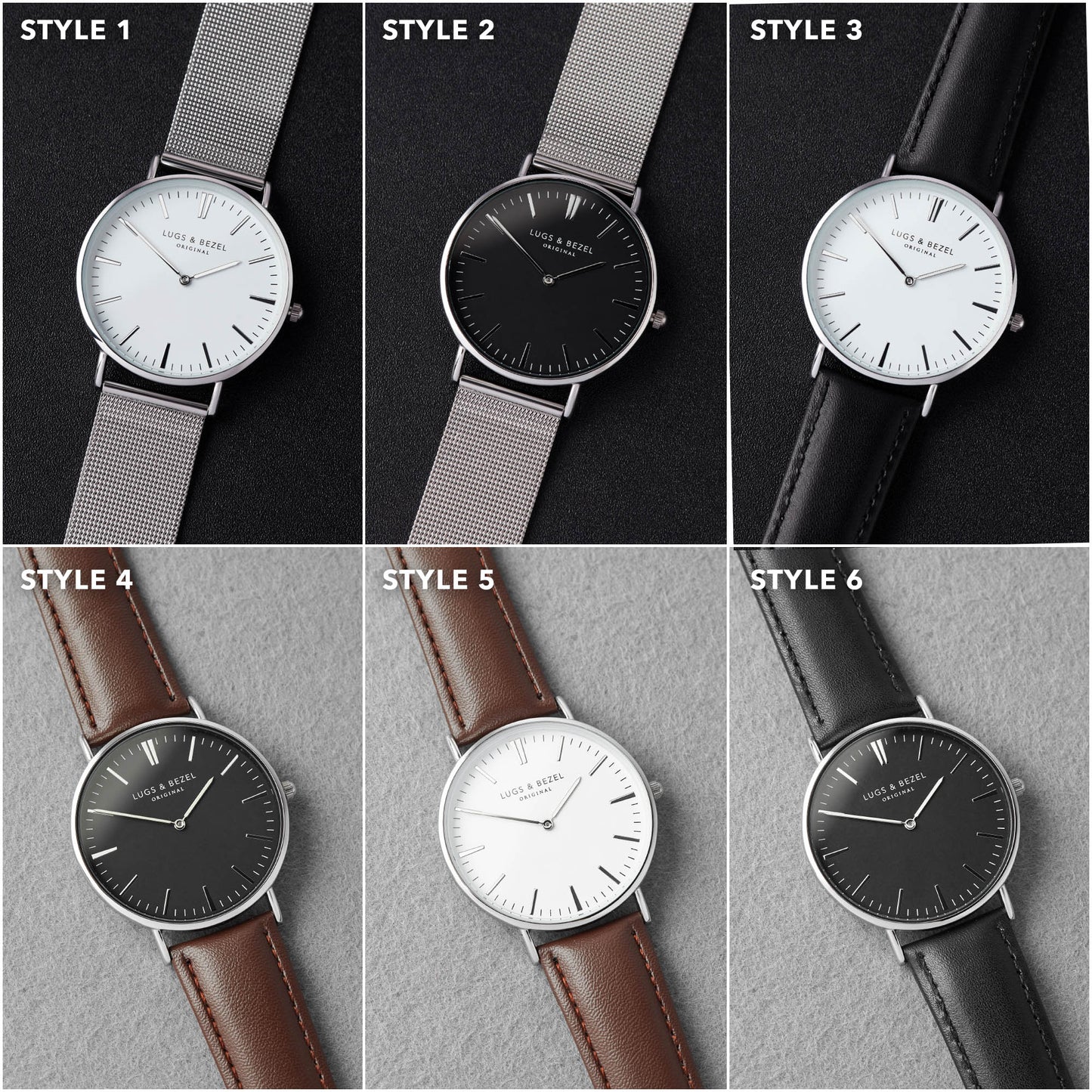 Engraved watches
