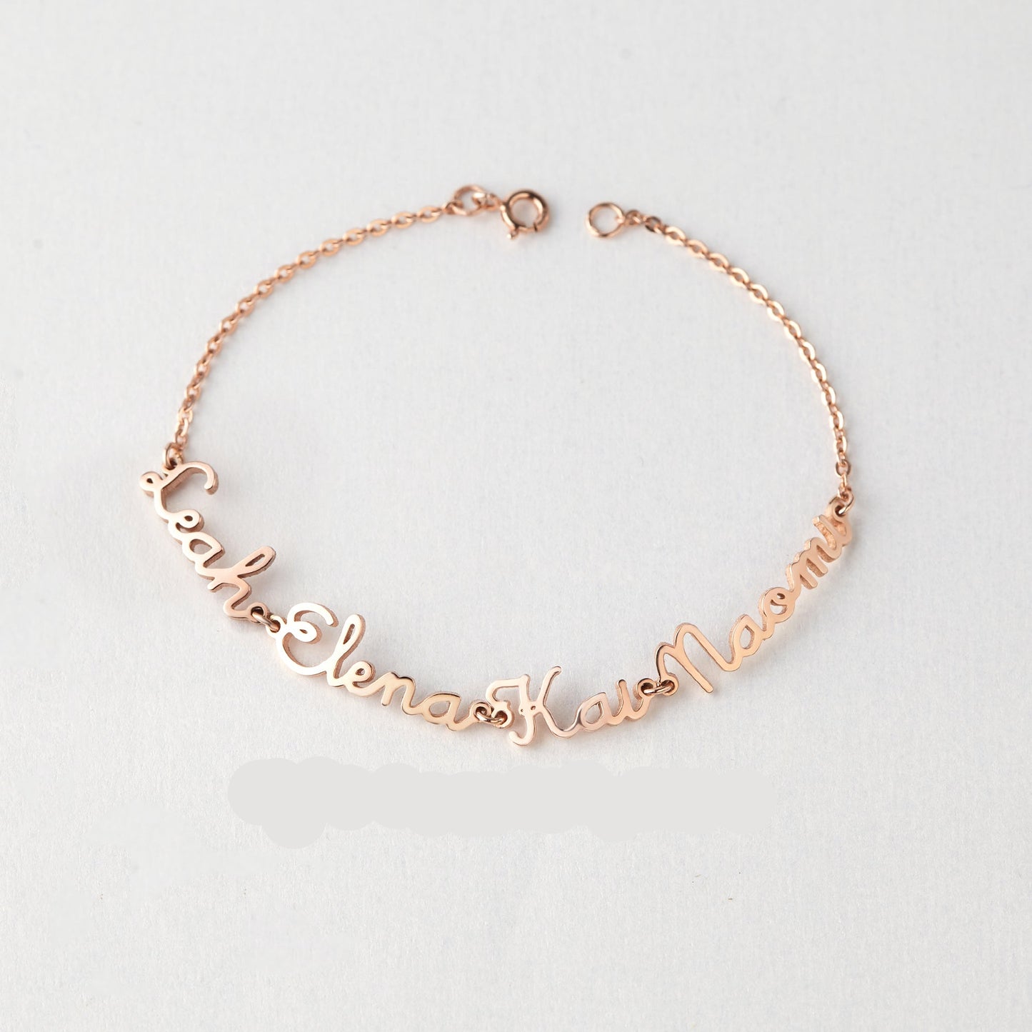 Mom Bracelet With Kids Names, Mother Bracelet, Multiple Names Bracelet