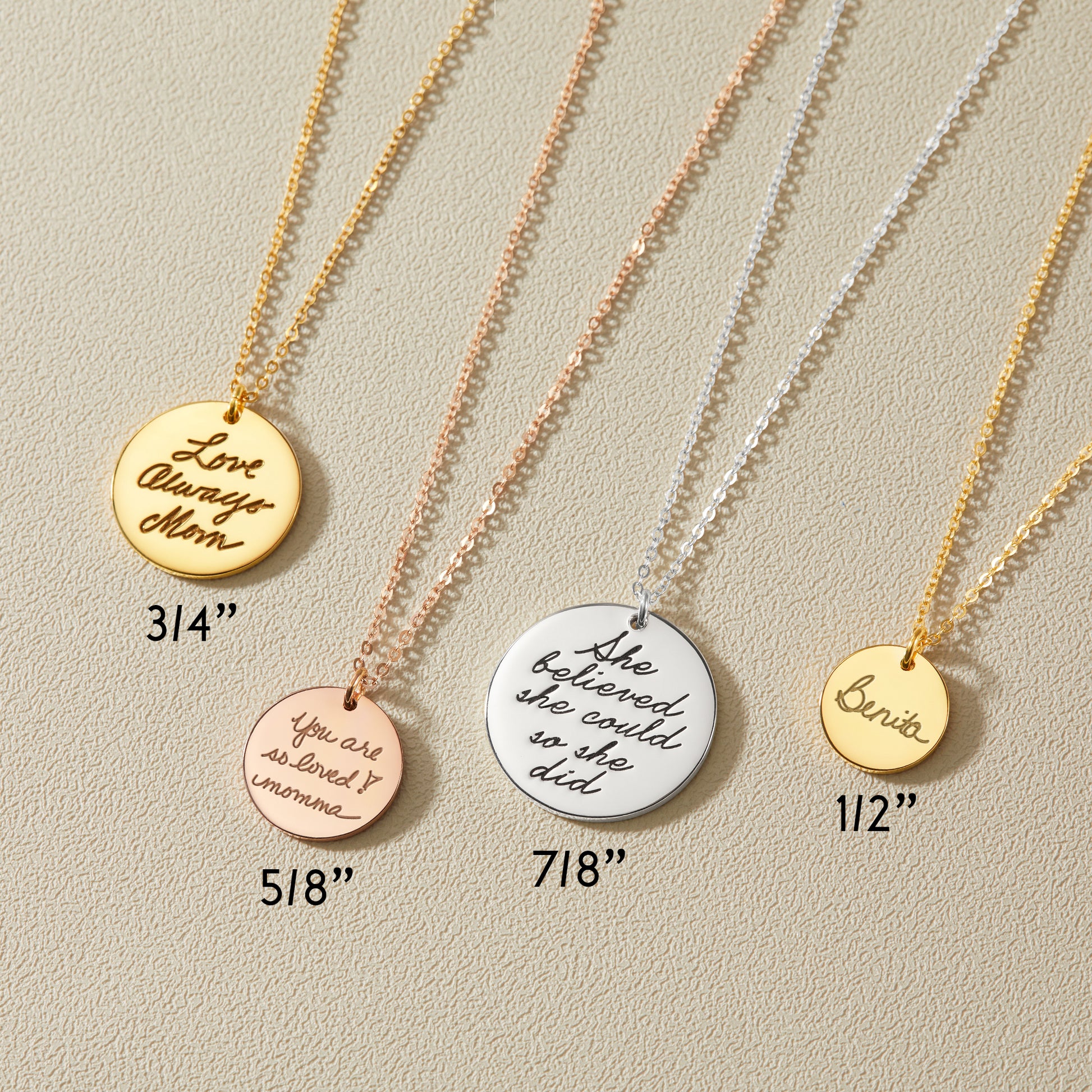personalized necklace