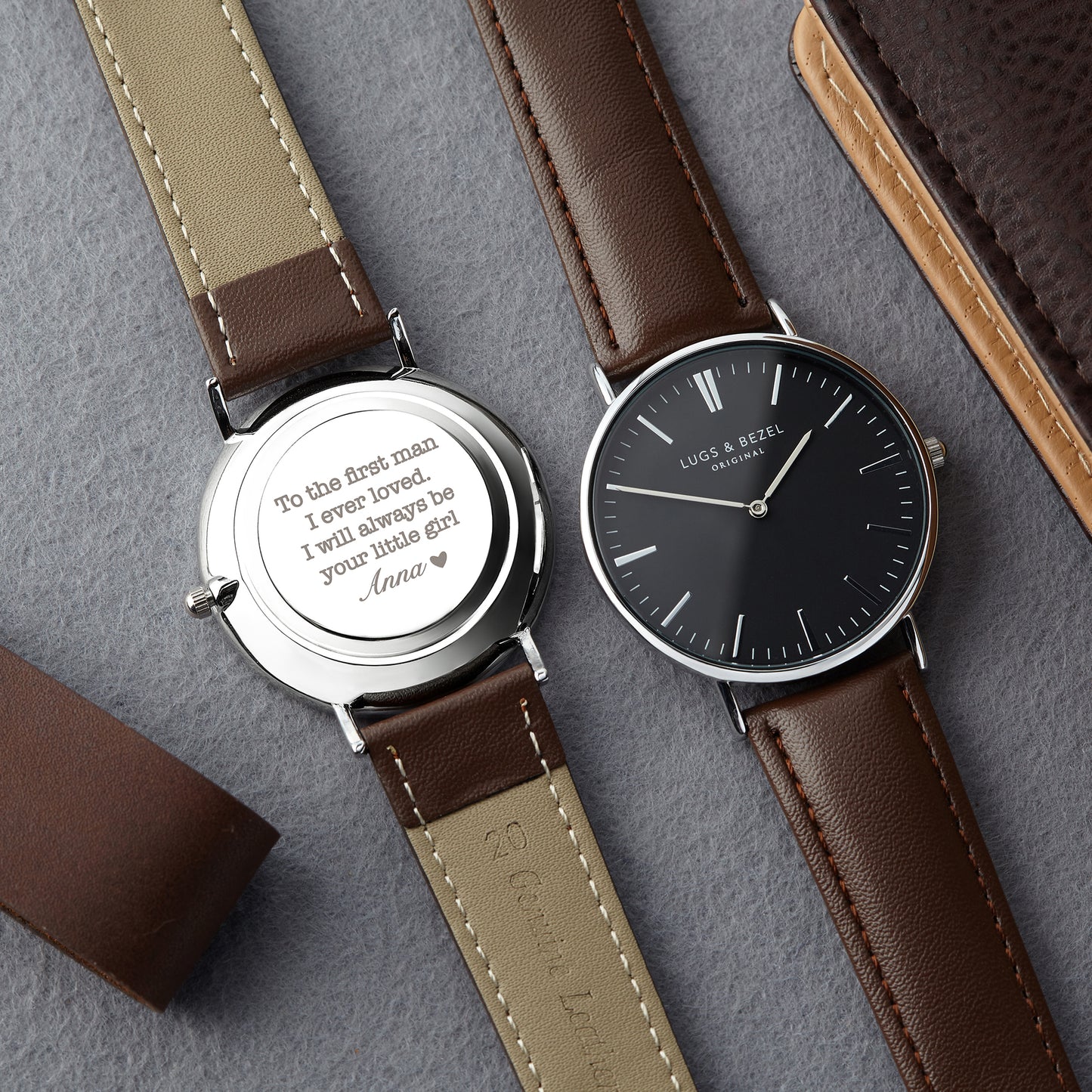 Engraved watches