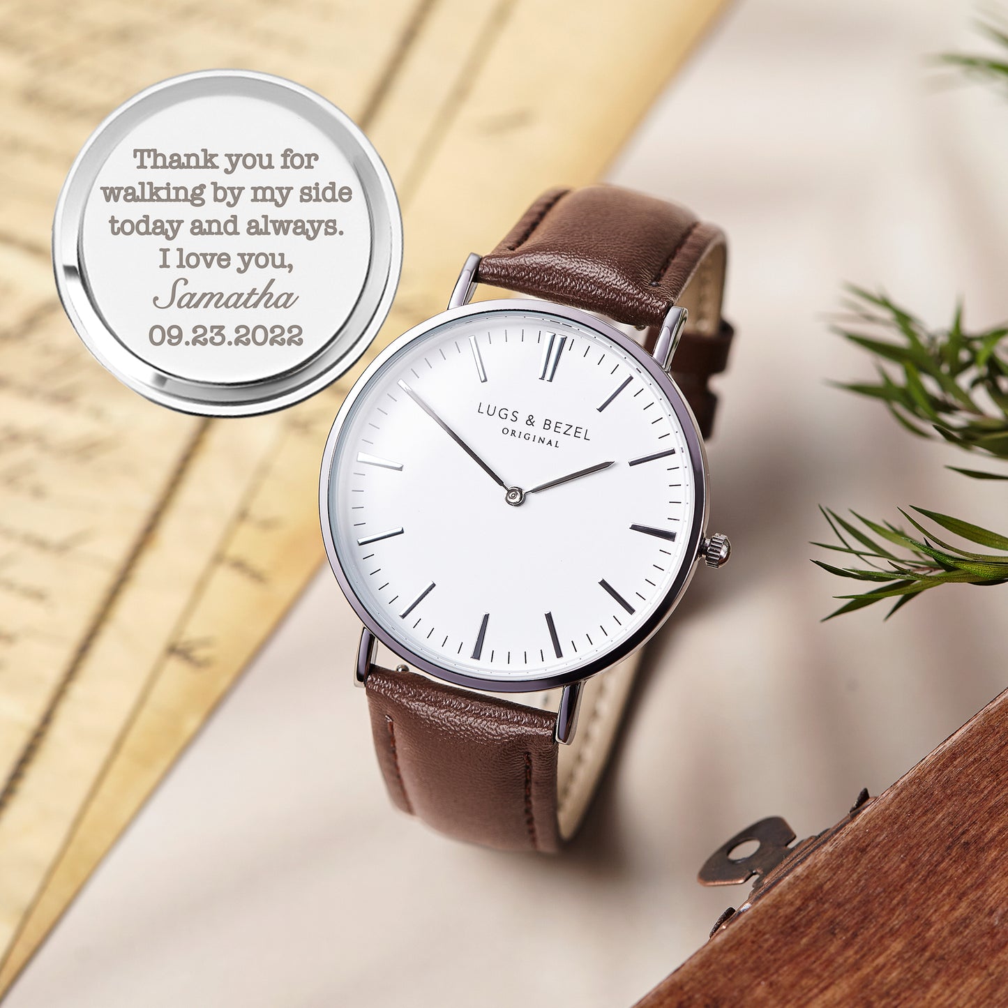 Engraved watches