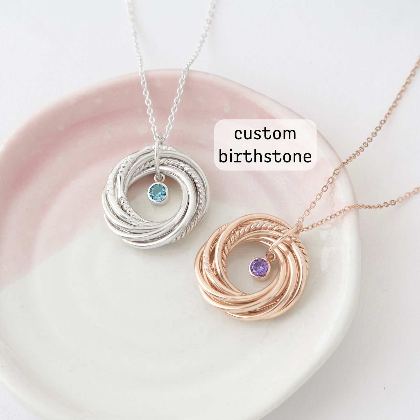 birthstone necklace