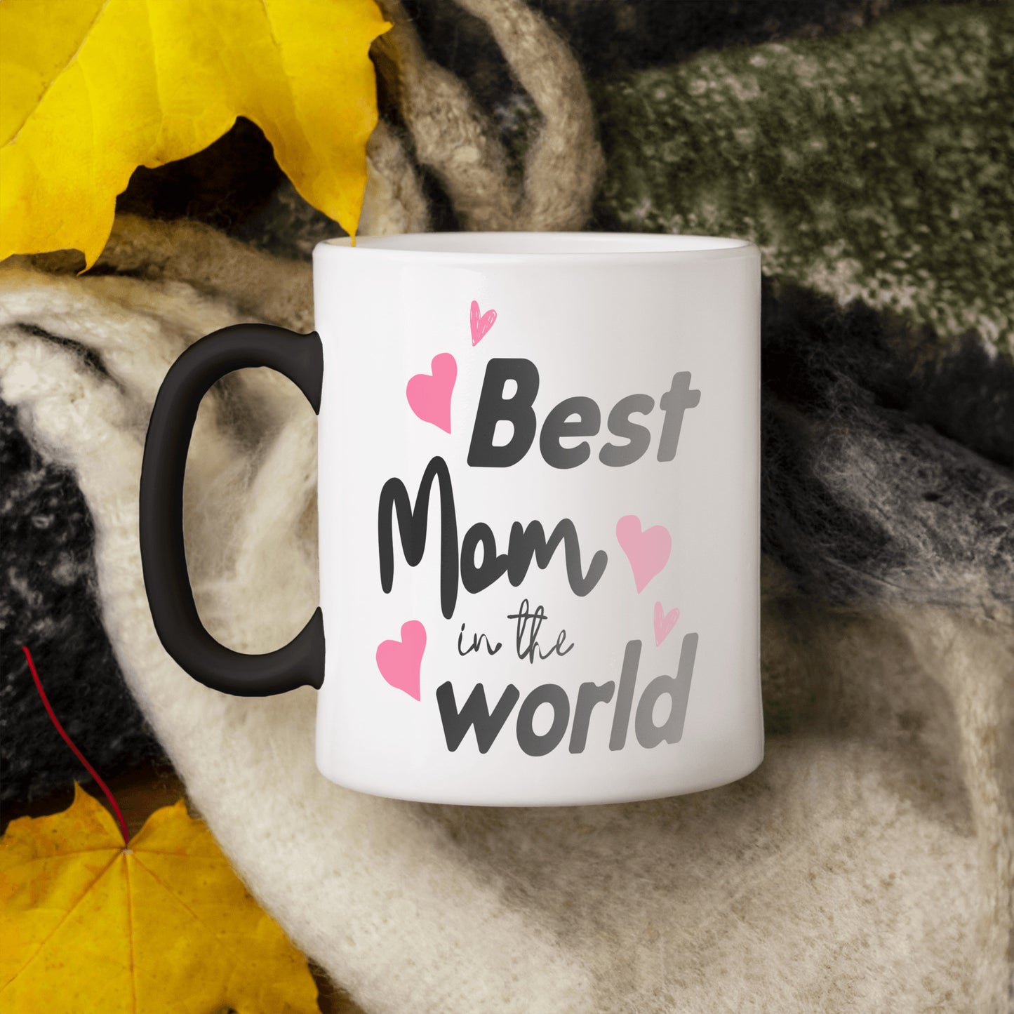 Best Mom in the World Color-Changing Mug for Mom Gift from Husband Travel Mug for Mom Ceramic Mug for Mom Coffee Lover Gift Mom Gift Idea