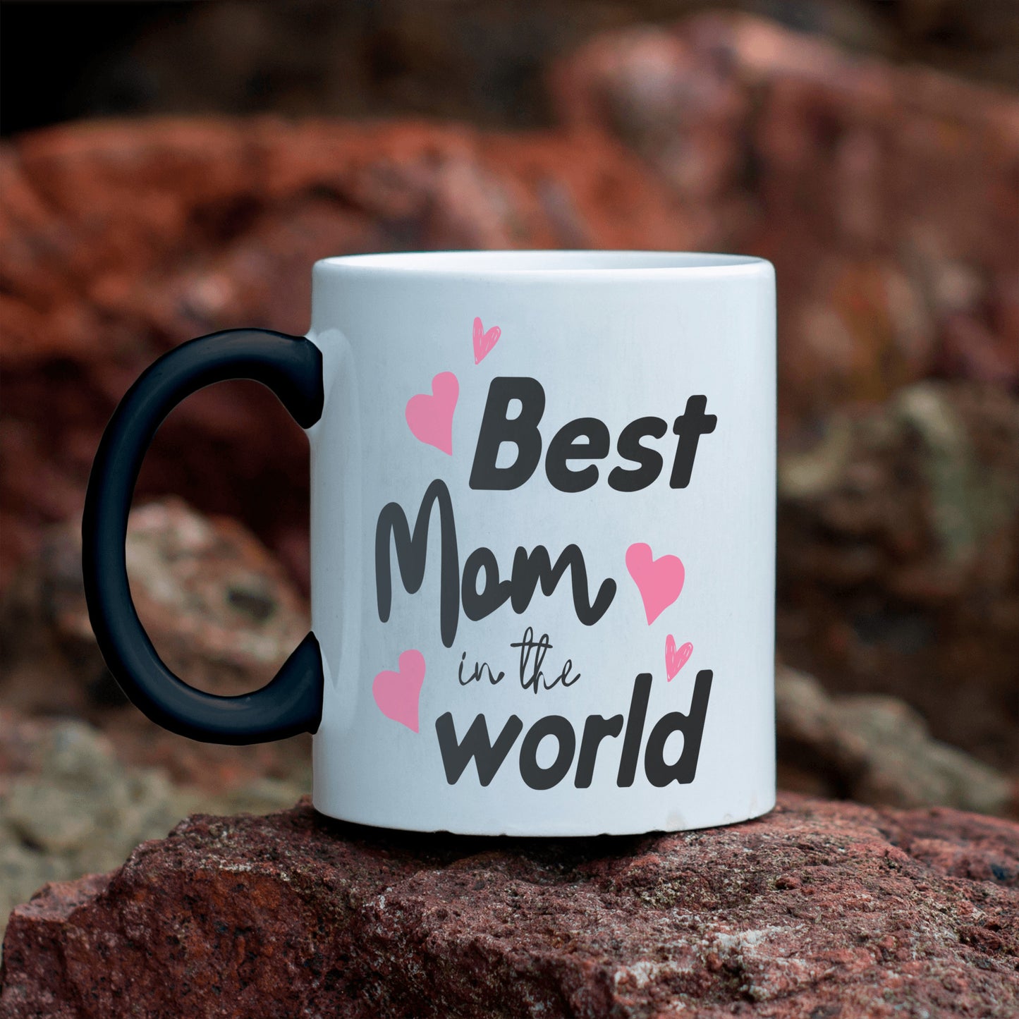 Best Mom in the World Color-Changing Mug for Mom Gift from Husband Travel Mug for Mom Ceramic Mug for Mom Coffee Lover Gift Mom Gift Idea