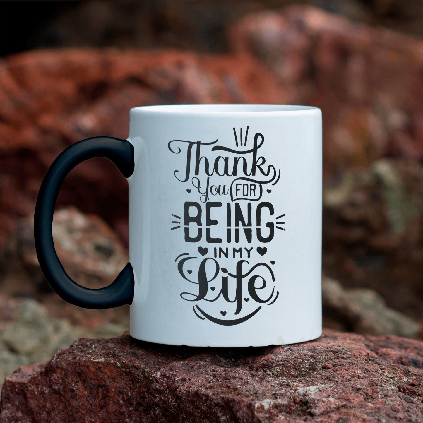 Color Changing Mug Black Base Mom Mug Gift Cute Coffee Mug for Mom Cute Coffee Lover Gift for Mom and Dad Mom Travel Mug for Mom and Dad Mug