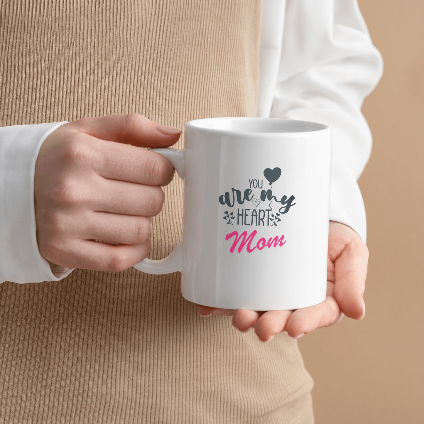 Sweet Message For Mom Mug From Daughter Gift For First Time Mother Friend Coffee Mug Mama Daughter Mug Sweet Gift for Mom Mug for Friend
