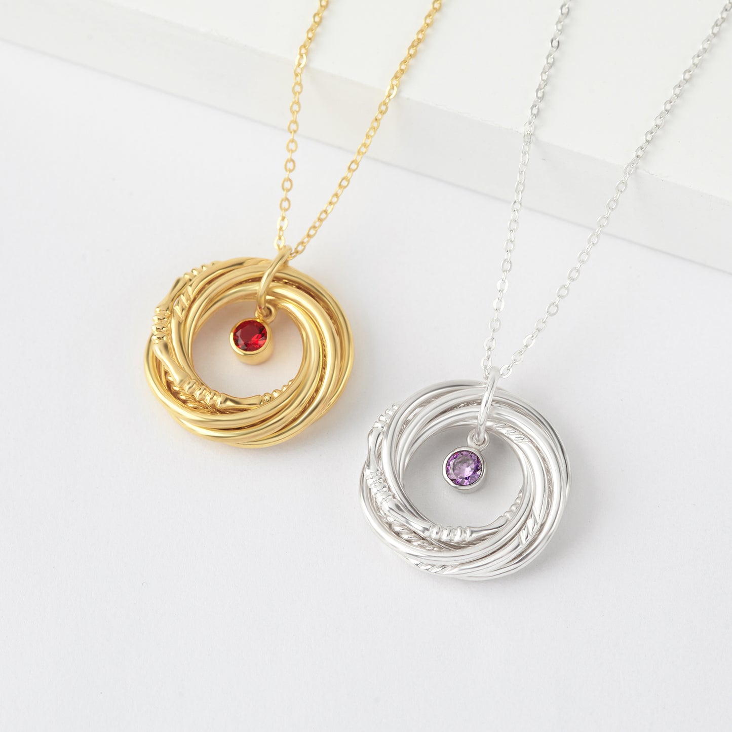 birthstone necklace