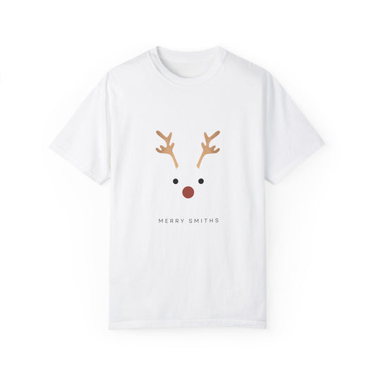 Rudolph Tee Merry + Your LastName Personalize