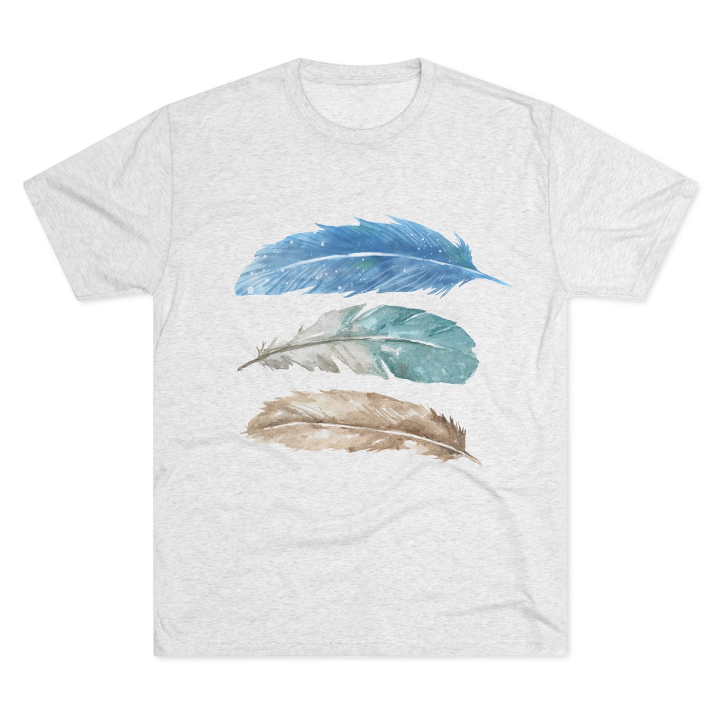 Feather Tri-Blend Crew Tee