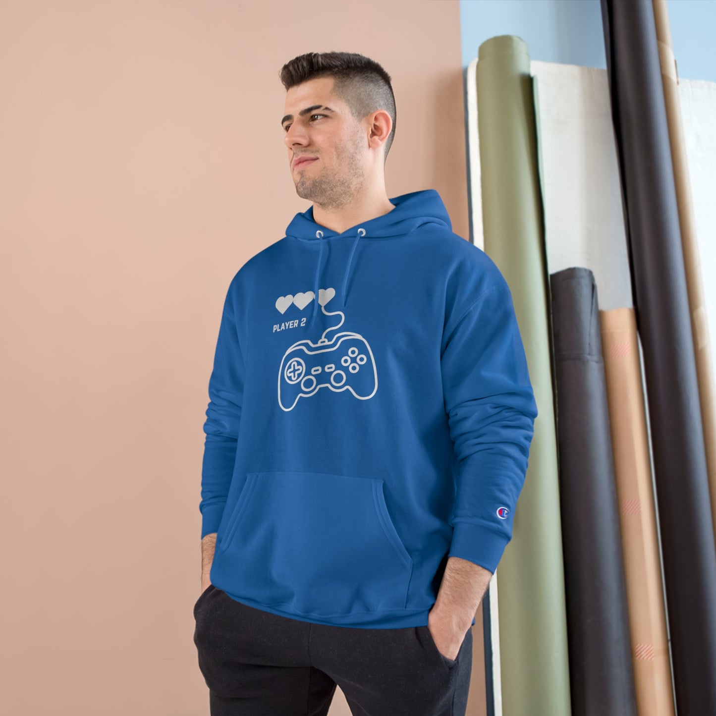 Player 2 Couple  Hoodie