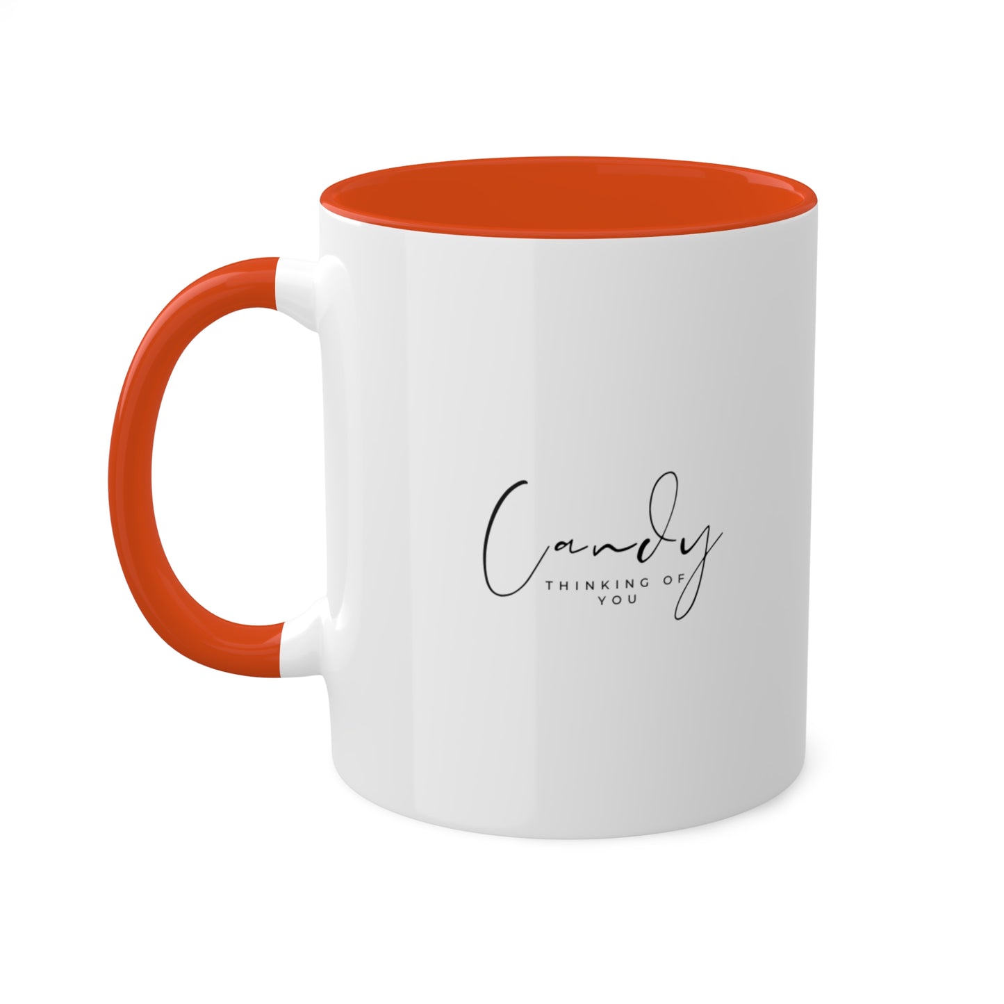 Candy (Name) Personalize Colorful Mugs, 11oz