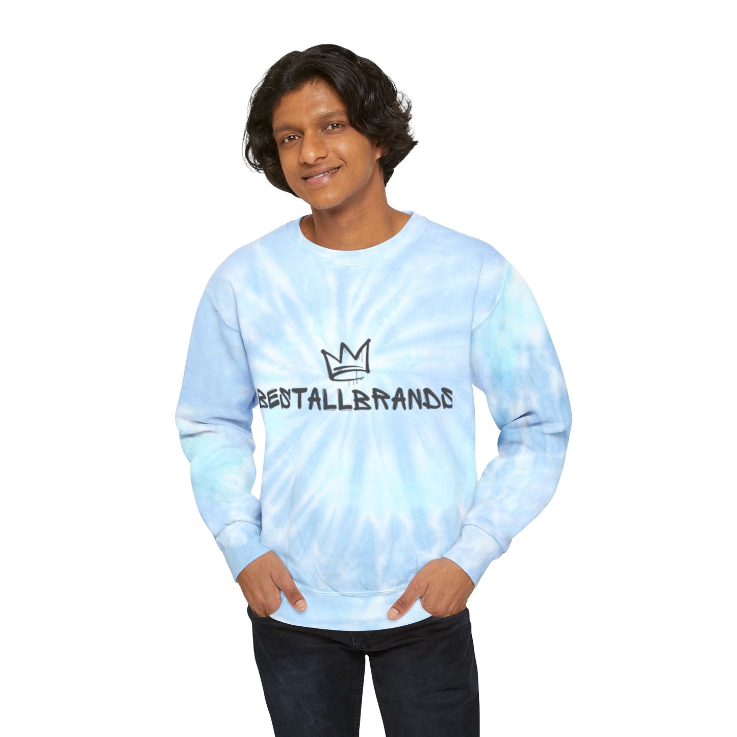 Unisex Best All Brands Tie-Dye Sweatshirt