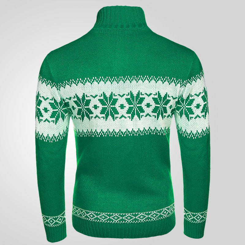 Men's New Pullover Sweater Autumn And Winter Long Sleeved Christmas