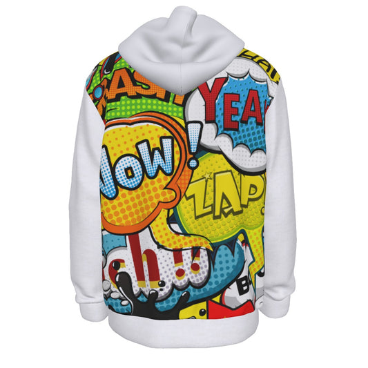 Customizable All-Over Print Men's Thicken Pullover Hoodie