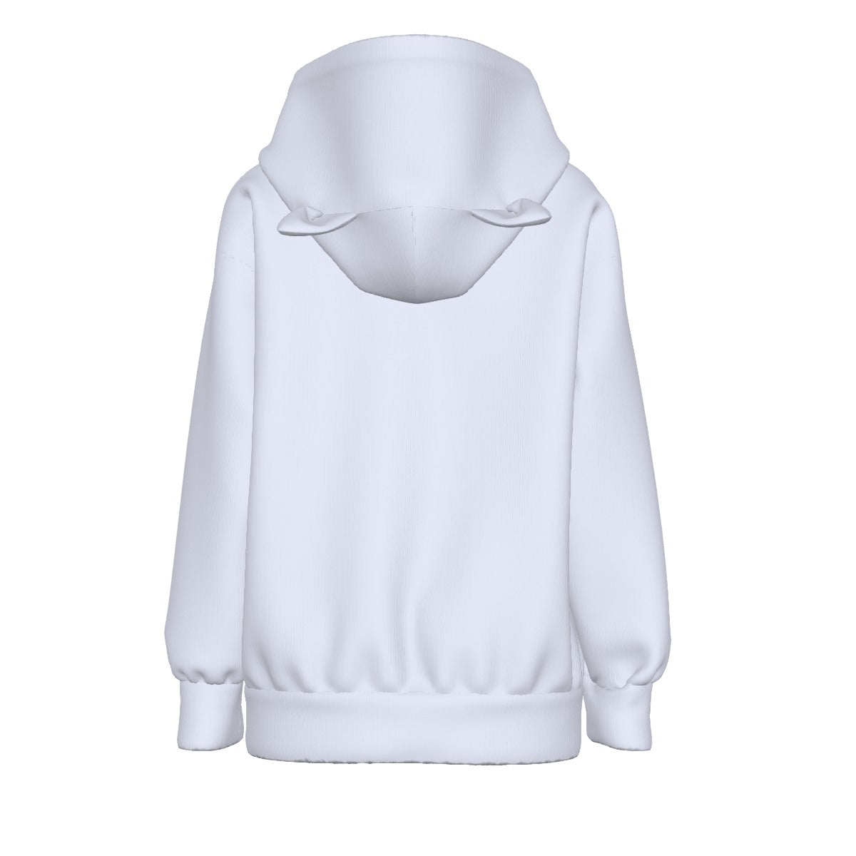 Customizable All-Over Print Women’s Hoodie With Decorative Ears