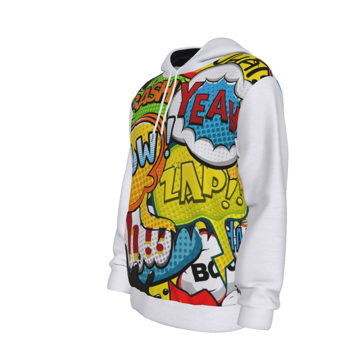 Customizable All-Over Print Men's Thicken Pullover Hoodie