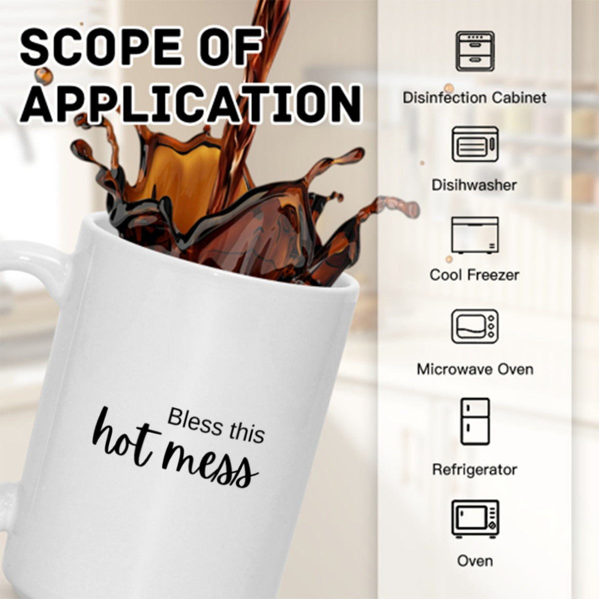 Appreciative Ceramic Custom Mug for Mom