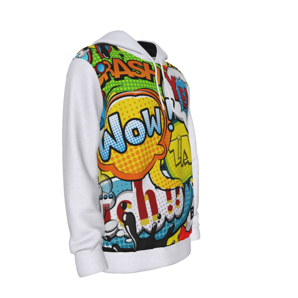 Customizable All-Over Print Men's Thicken Pullover Hoodie
