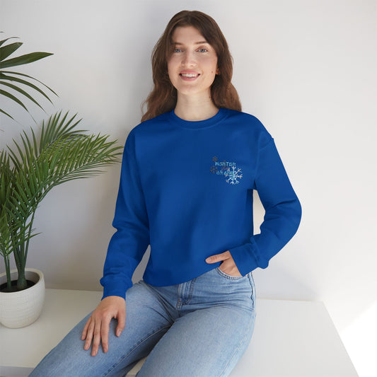 Winter Wondercrown™ Crewneck Embroidered Sweatshirt