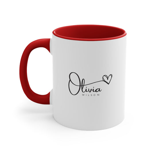 Olivia Wilson Accent Mugs