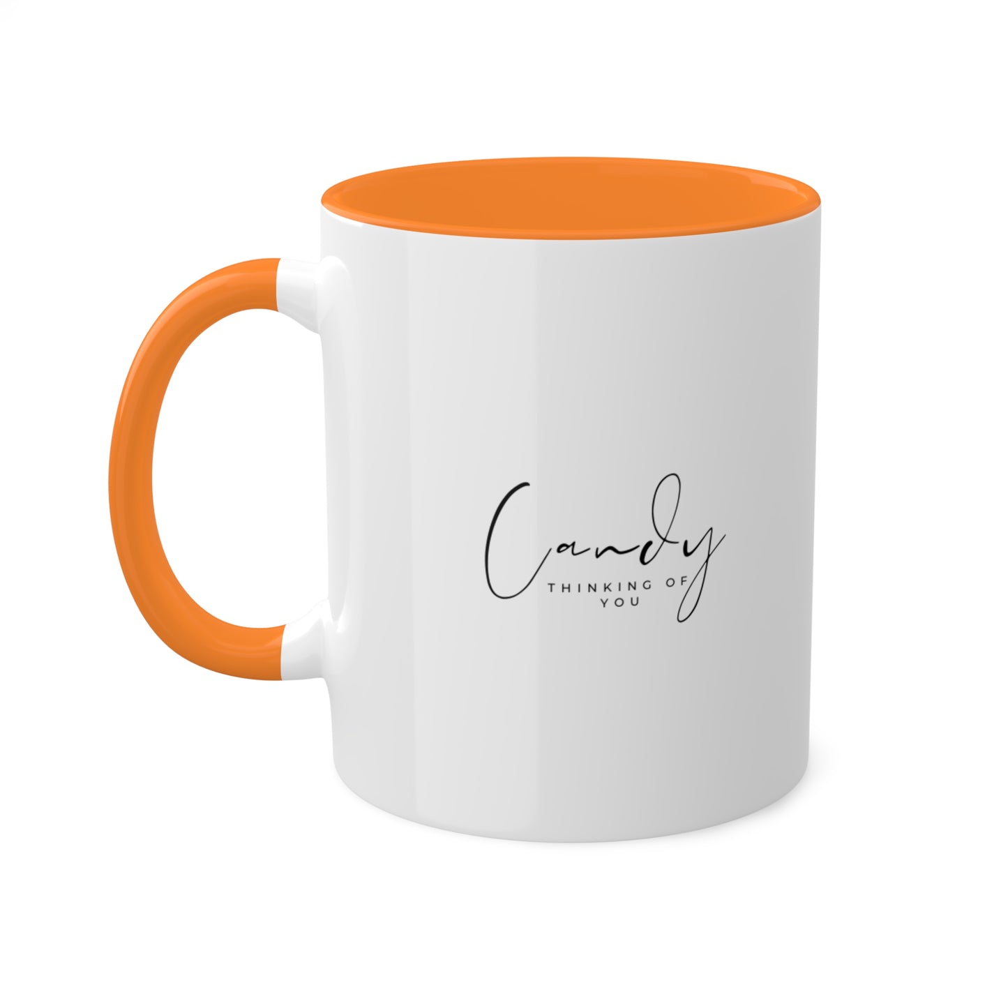 Candy (Name) Personalize Colorful Mugs, 11oz