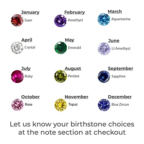 birthstone necklace