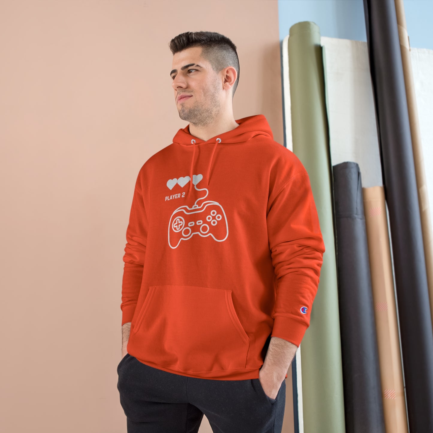 Player 2 Couple  Hoodie