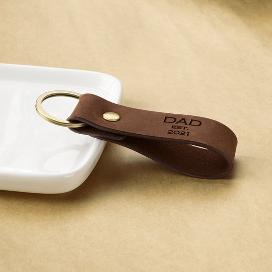 Leather Keychain