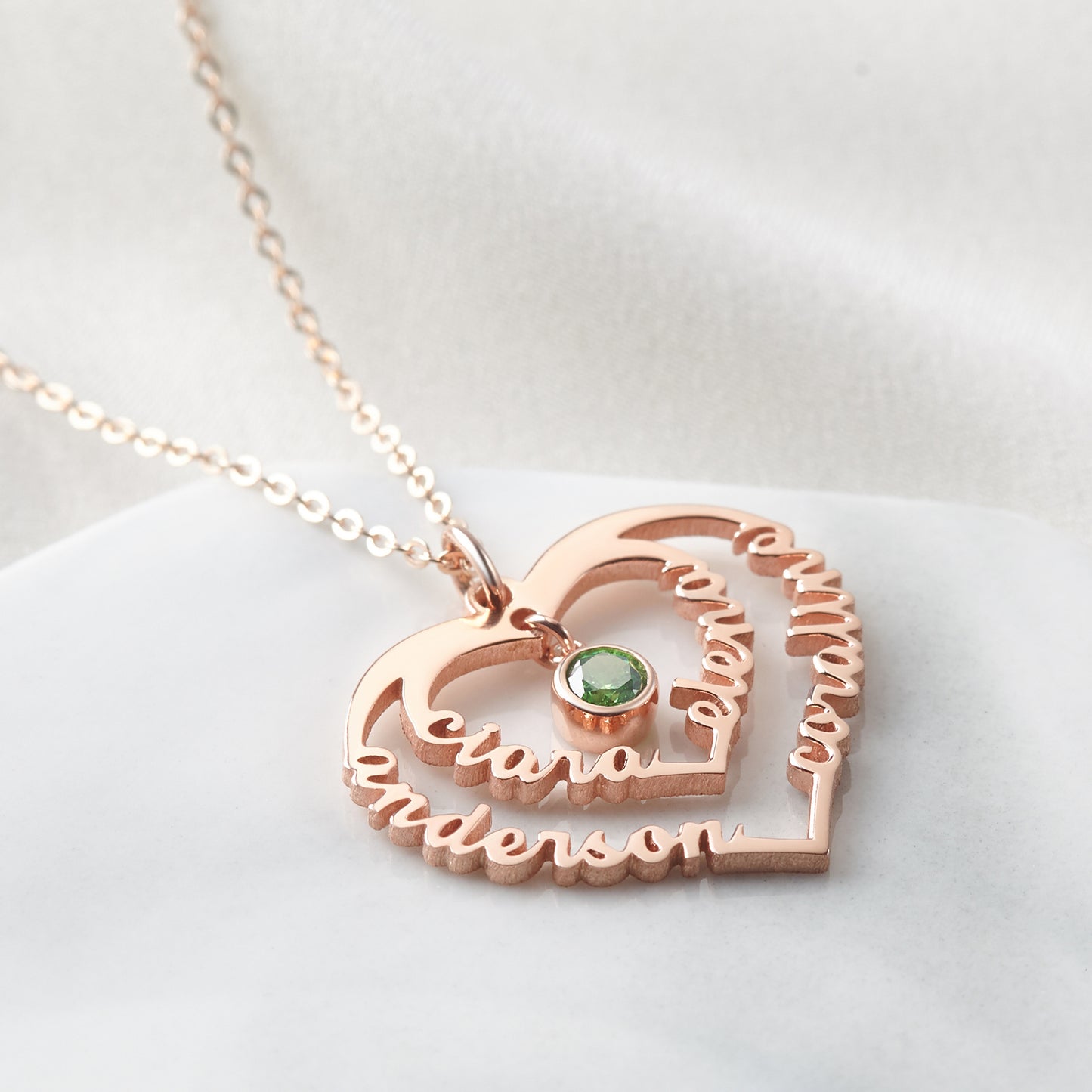 Mothers Necklace, Kids Names Necklace, Name Necklace In Heart