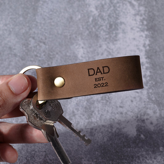 Leather Keychain