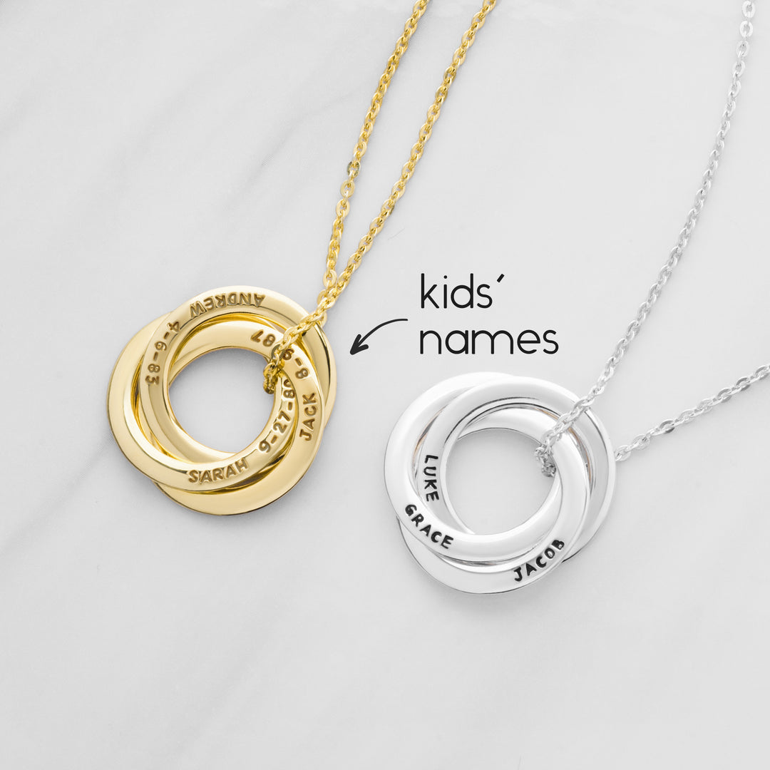 Personalized Name Necklace for Family and Friends