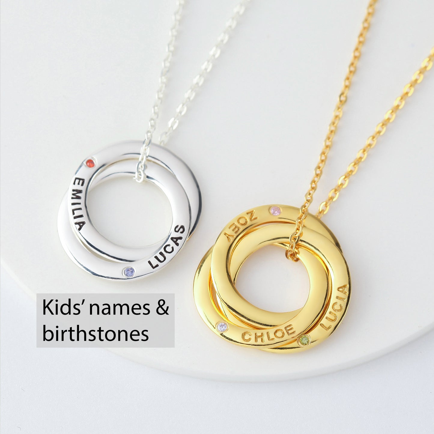 Mother Necklace Birthstone, Custom Mother Necklace, Gift From Daughter