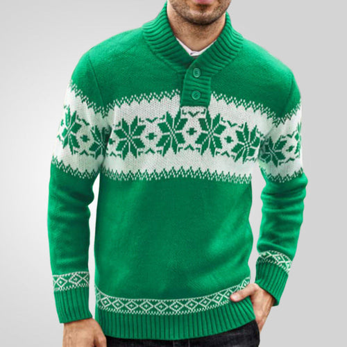 Men's New Pullover Sweater Autumn And Winter Long Sleeved Christmas