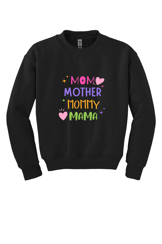 Momma, Mama Crewneck Sweatshirt