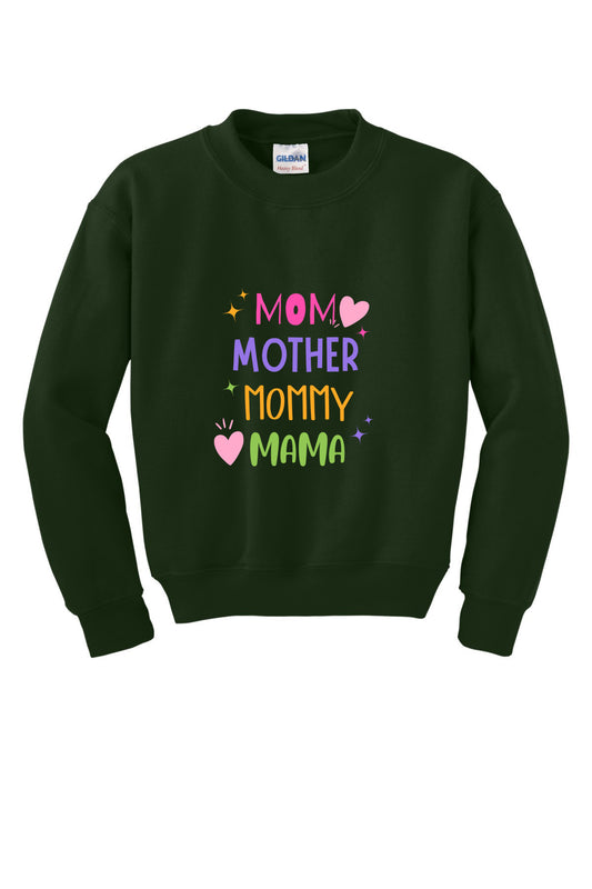 Momma, Mama Crewneck Sweatshirt